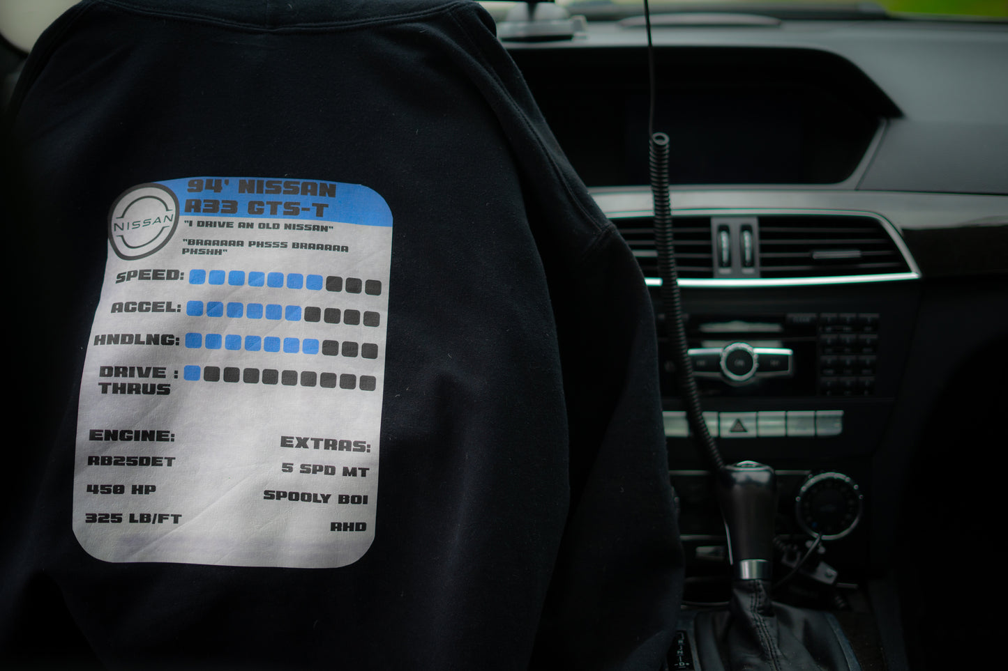 Personal Hoodie for a Personal Car